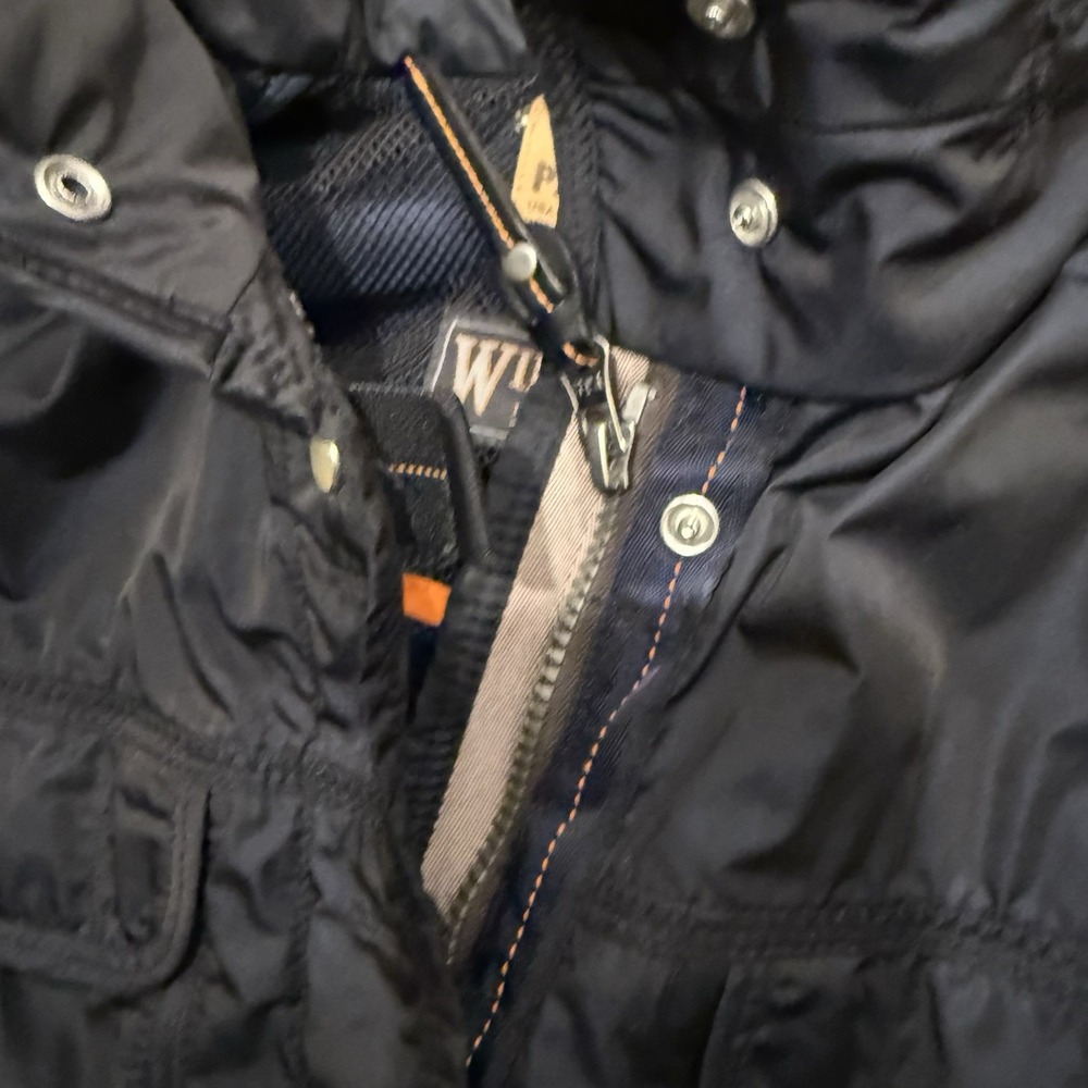 PARAJUMPERS WINDBREAKER Jacket Small Navy Color - Picture 4 of 16